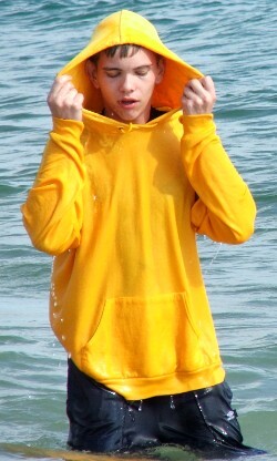 lifeguard work experience swimming in clothes